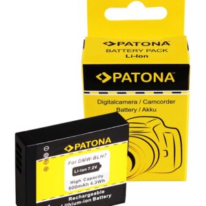 Battery Panasonic DMC-GM1 DMW-BLH7E GM1 BLH7E