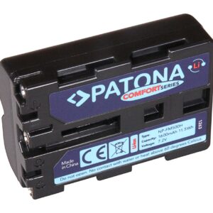 Comfort Battery Sony NP-FM500H Alpha DSLR-A100 DSLR-A100H 57 65