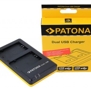 Dual Quick-Charger Sony NP-FZ100 A7 III A7M3 Alpha 7 III A7 R III A7RM3 Alpha 7 R III incl. USB-C cable